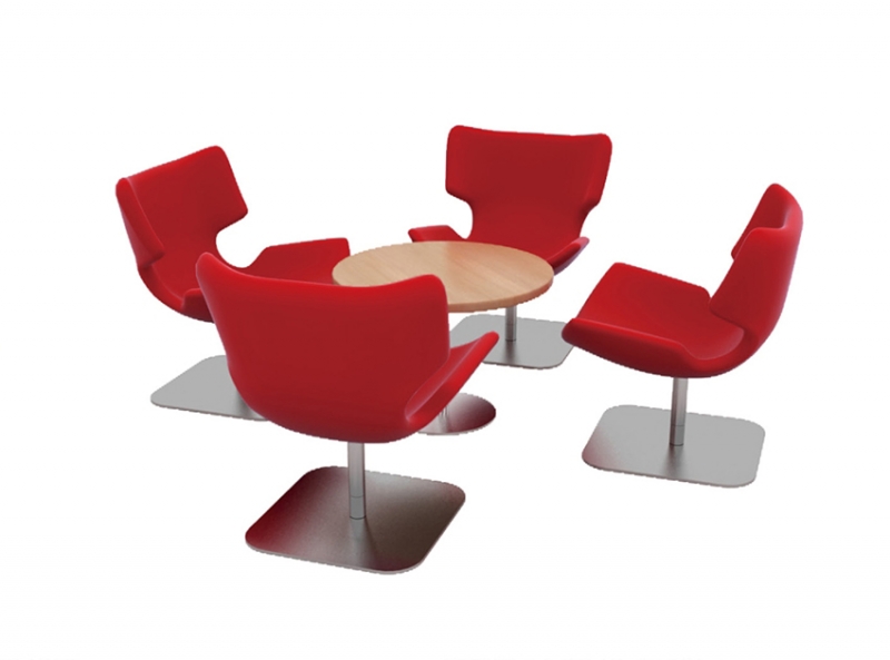  Chaoyang Marketing and Promotion Zone negotiates the combination of tables and chairs