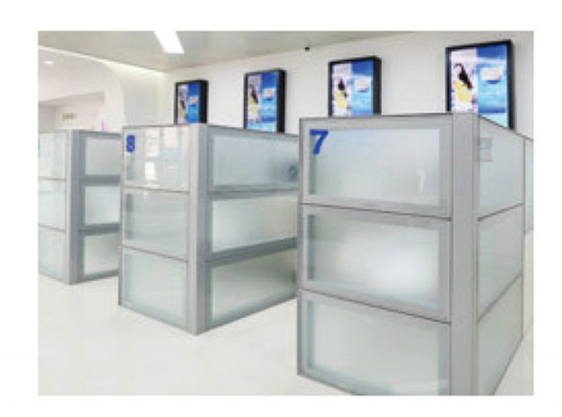  Lincang semi enclosed counter