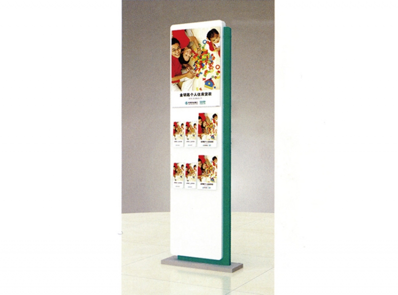  Floor type poster folding rack