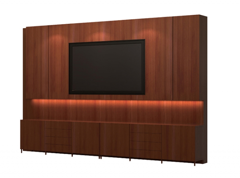  Baishan multi-function room background cabinet