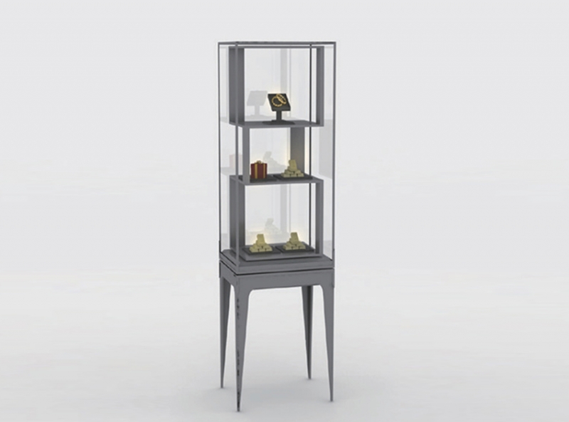  Chaoyang precious metal display cabinet (floor type)