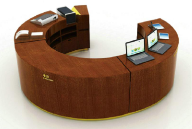  Intelligent service desk in Lianyungang VIP area