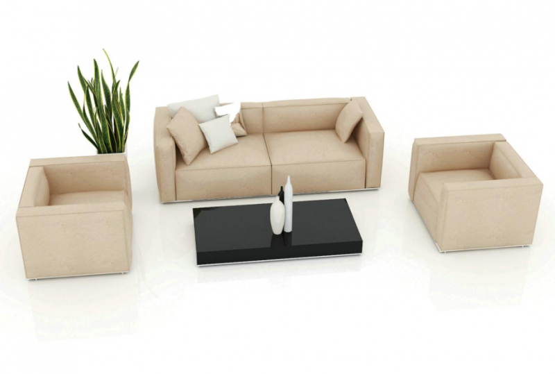  VIP financial area sofa