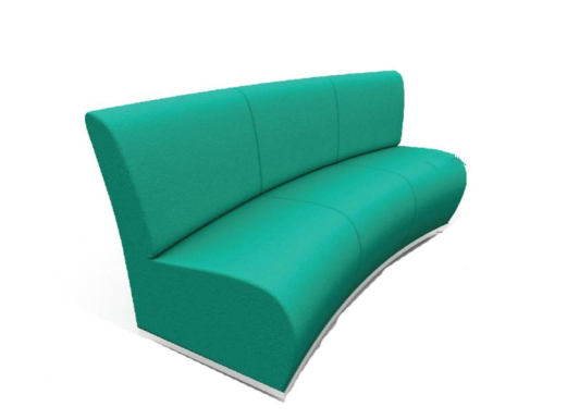  Customer waiting sofa (curved)