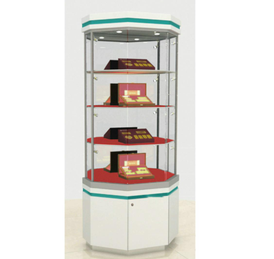  Wall style Wujiaqu marketing exhibition cabinet